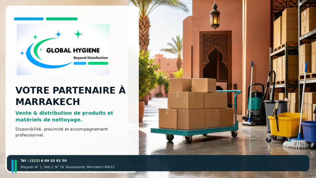 produits de nettoyage professionnels Marrakech